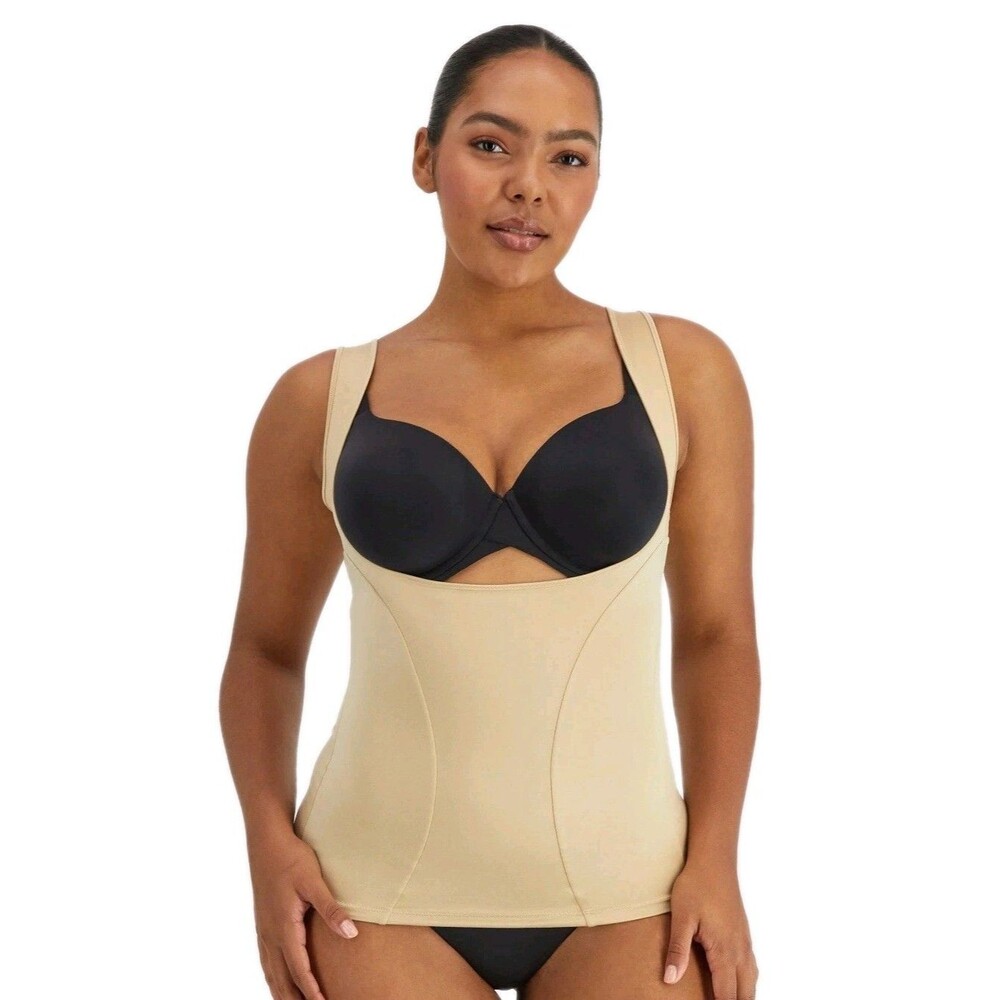 Flexees Dream 1866 Torsette WYOB Maidenform Body Firm Control Shapewear 2XL, NWT
